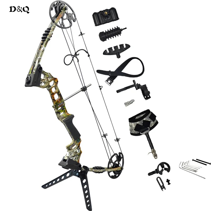D&Q 20lbs-70lbs Left Right Hand Archery Hunting Compound Bow Set for Adult Hunter Shooter Outdoor Hunting Competition Sport
D&Q 20lbs-70lbs Left Right Hand Archery Hunting Compound Bow Set for Adult Hunter Shooter Outdoor Hunting Competition Sport