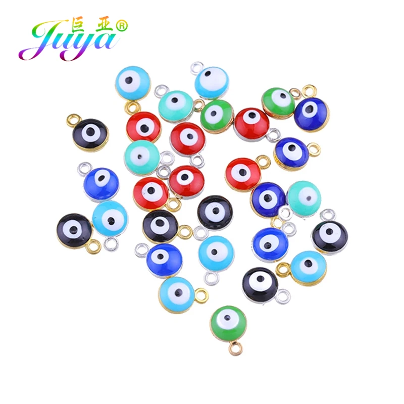 Juya 30pcs/lot Wholesale Turkish Jewelry Supplies Handmade Colorful Enamel Greek Evil Eye Charms For Pendant Jewelry Making
Juya 30pcs/lot Wholesale Turkish Jewelry Supplies Handmade Colorful Enamel Greek Evil Eye Charms For Pendant Jewelry Making