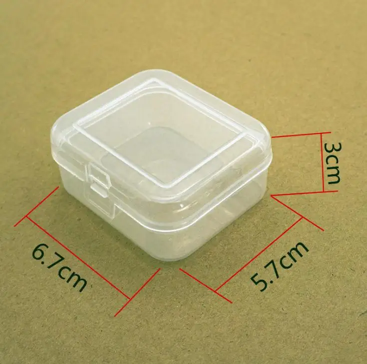 6.7*5.7*3cm PP Transparent plastic watch box tool hardware accessories receive the packing box fast shipping SN2261
6.7*5.7*3cm PP Transparent plastic watch box tool hardware accessories receive the packing box fast shipping SN2261
