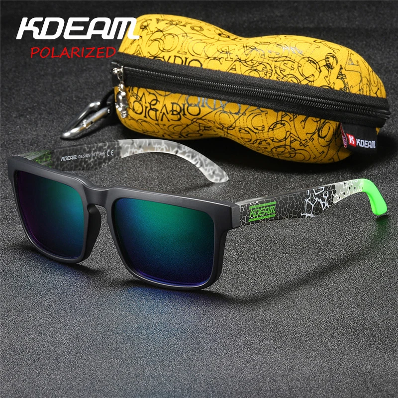 Kdeam Polarized Summer Sunglasses Men Reflective Coating Square Sun Glasses Women Brand Design Mirrored Oculos De Sol With Case
Kdeam Polarized Summer Sunglasses Men Reflective Coating Square Sun Glasses Women Brand Design Mirrored Oculos De Sol With Case
