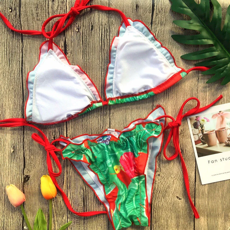 Floral Swimwear 2018 Sexy Women's Push-up Bandage Bikini Set Swimsuit Swimwear Swim Bathing Suit Biquini Maillot De Bain Femme
Floral Swimwear 2018 Sexy Women's Push-up Bandage Bikini Set Swimsuit Swimwear Swim Bathing Suit Biquini Maillot De Bain Femme