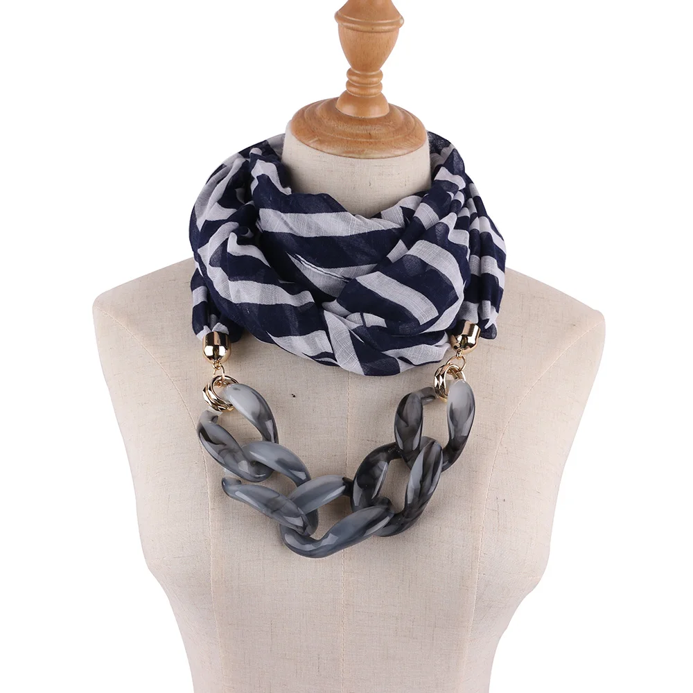 Fashionable striped chiffon pendant scarf necklace ladies scarf headscarf resin effect jewelry pendant free shipping
Fashionable striped chiffon pendant scarf necklace ladies scarf headscarf resin effect jewelry pendant free shipping