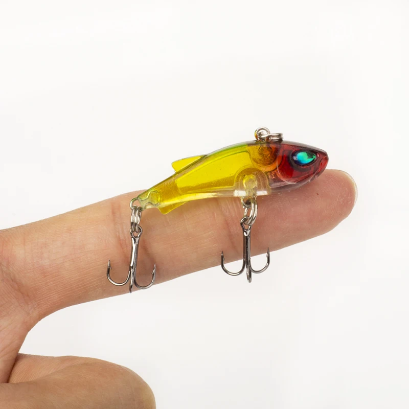1PCS Small VIB Bait 3.5g 40mm Mini Hard Bait Iscas Artificiais Wobblers Swimbait Crankbait Iscas Leurre Vibration Plastic VIB
1PCS Small VIB Bait 3.5g 40mm Mini Hard Bait Iscas Artificiais Wobblers Swimbait Crankbait Iscas Leurre Vibration Plastic VIB