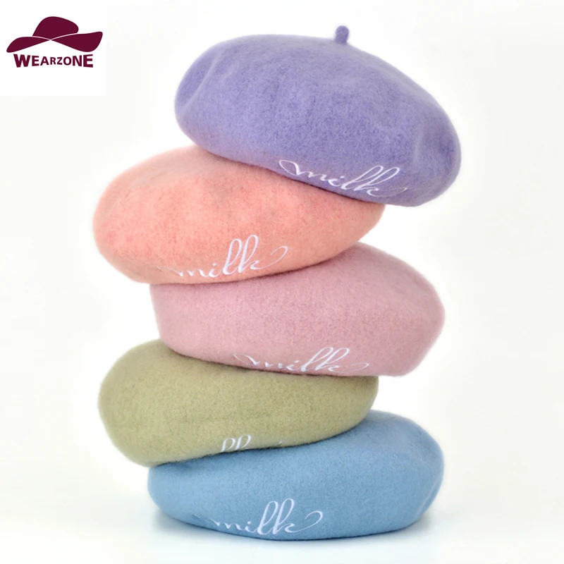 2015 Womens Solid Warm Wool Hat Lovely Letter Embroidery Beanie Women Winter Beret French Artist Beanie Hat Ski Cap Pumpkin Hat
2015 Womens Solid Warm Wool Hat Lovely Letter Embroidery Beanie Women Winter Beret French Artist Beanie Hat Ski Cap Pumpkin Hat