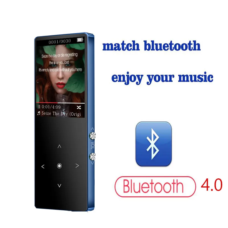 CHENFEC MP4-плеер с Bluetooth 4 0 Модернизированный K8 медиаплеер 16 Гб поддержка