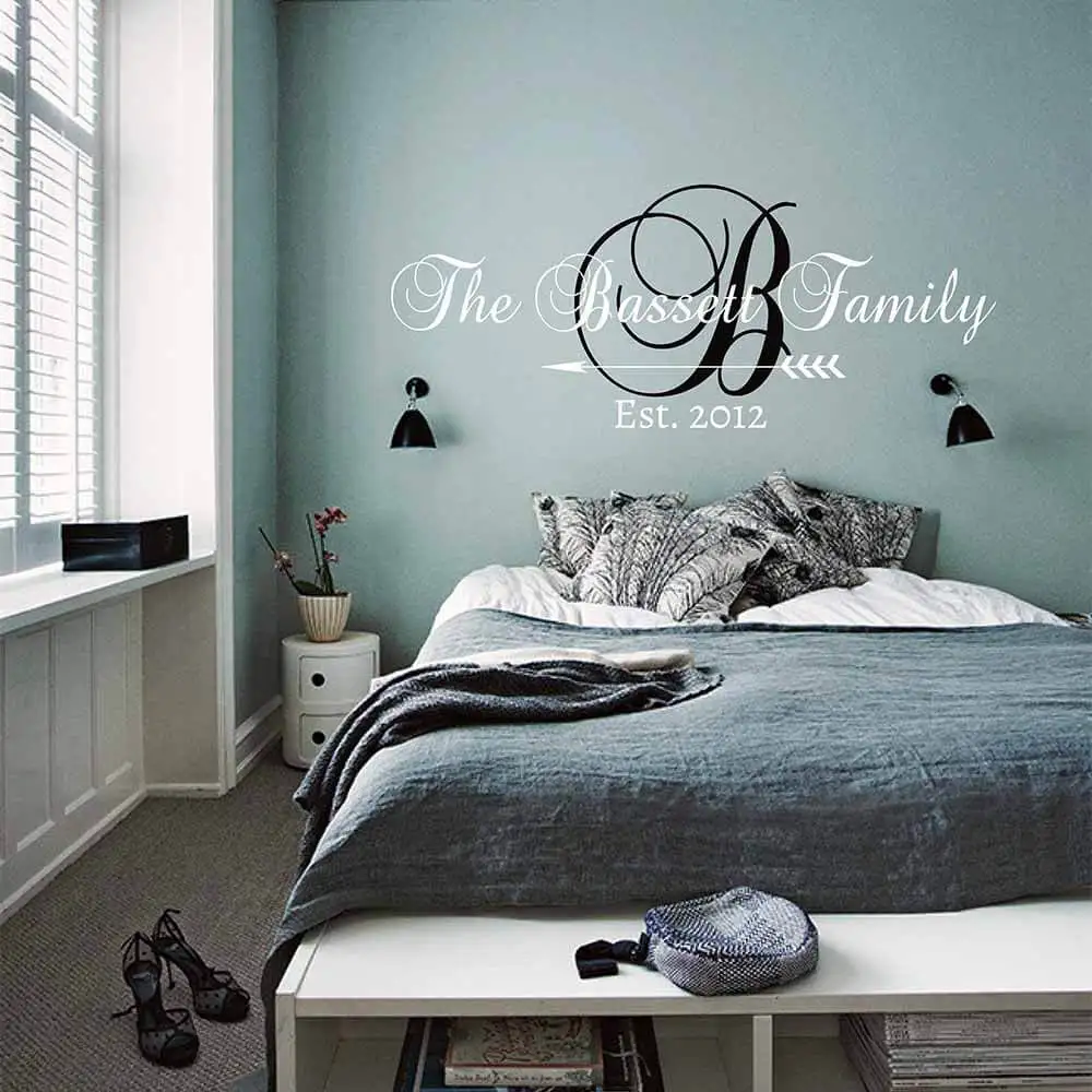 Personalized Family Name Monogram Established Date Wall Decal Custom Family Name Wall Sticker 793C
Personalized Family Name Monogram Established Date Wall Decal Custom Family Name Wall Sticker 793C