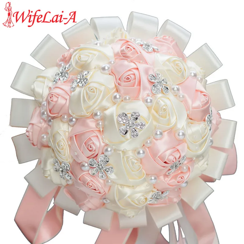 WifeLai-A Shell Pink Ivory Wedding Bouquet Diamond Bridal Brooch Bridesmaid Bouquet Artificial Flower Silk Bride Bouquet W224A
WifeLai-A Shell Pink Ivory Wedding Bouquet Diamond Bridal Brooch Bridesmaid Bouquet Artificial Flower Silk Bride Bouquet W224A