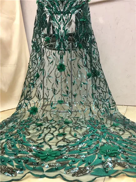 Nigerian Wedding Lace 2019 High-End Sequince Tulle African French Net Embroidered 3D Beaded Bridal Lace Fabric X6
Nigerian Wedding Lace 2019 High-End Sequince Tulle African French Net Embroidered 3D Beaded Bridal Lace Fabric X6