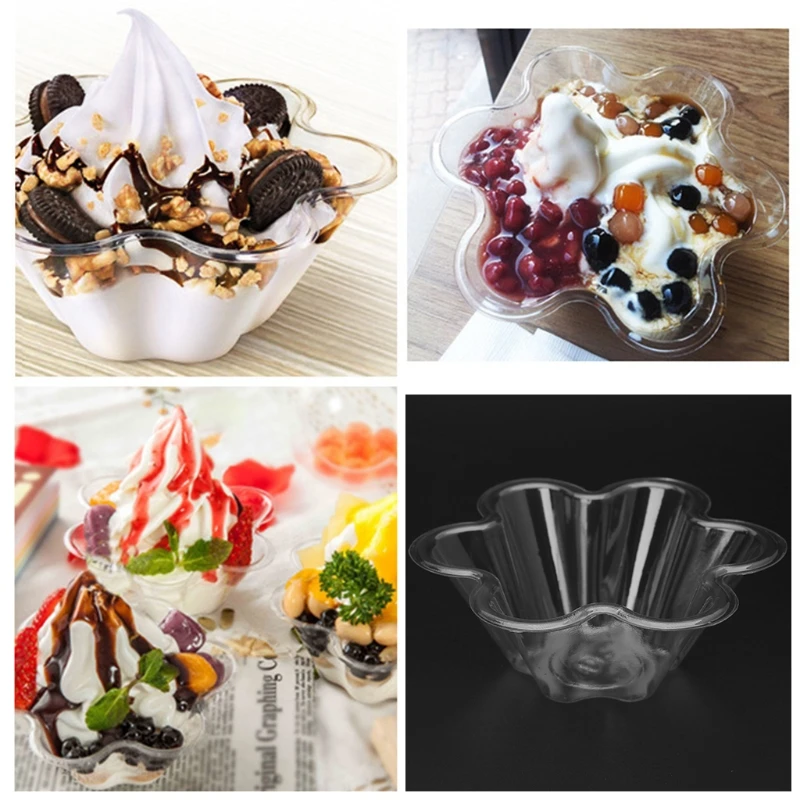 10Pcs 250ml Disposable Plastic Transparent Ice Cream Soup Candy Salad Bowl Kitchen
10Pcs 250ml Disposable Plastic Transparent Ice Cream Soup Candy Salad Bowl Kitchen