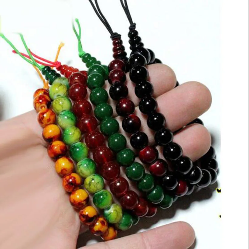 QiYuFang New 7 Color Crystal Stone Vintage Bracelets Glass Bead bracelet Chain China Japan India Buddha Pandent Gift Men Women
QiYuFang New 7 Color Crystal Stone Vintage Bracelets Glass Bead bracelet Chain China Japan India Buddha Pandent Gift Men Women