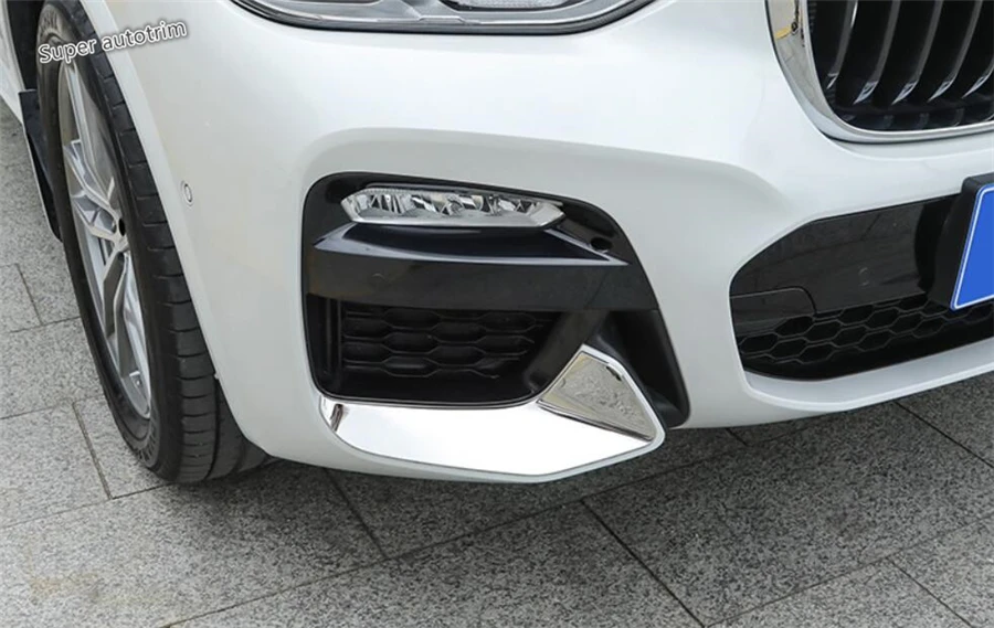 Lapetus Front Fog Lights Bumper Lower Corner Guard Protect Strip Cover Accessories Exterior Trim For BMW X3 G01 2018 2019 2020
Lapetus Front Fog Lights Bumper Lower Corner Guard Protect Strip Cover Accessories Exterior Trim For BMW X3 G01 2018 2019 2020