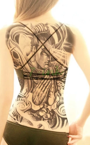 Water Transfer Tattoo Sticker Chinese god Erlang whole back tattoo Waterproof Temporary Fake Tattoo Flash tattoo for man woman
Water Transfer Tattoo Sticker Chinese god Erlang whole back tattoo Waterproof Temporary Fake Tattoo Flash tattoo for man woman