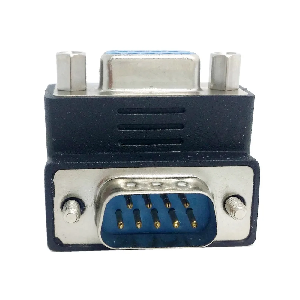 Chenyang DSUB D-SUB RS232 9Pin Male to Female Down Right Angled 90 Degree Extension Adapter For Display Projector Computer
Chenyang DSUB D-SUB RS232 9Pin Male to Female Down Right Angled 90 Degree Extension Adapter For Display Projector Computer