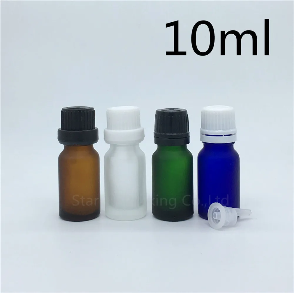 Travel Bottle 10ml Green Blue Amber Transparent Frosted Glass Bottle, Vials Essential Oil Bottle With Tamper Evident Cap 12pcs
Travel Bottle 10ml Green Blue Amber Transparent Frosted Glass Bottle, Vials Essential Oil Bottle With Tamper Evident Cap 12pcs