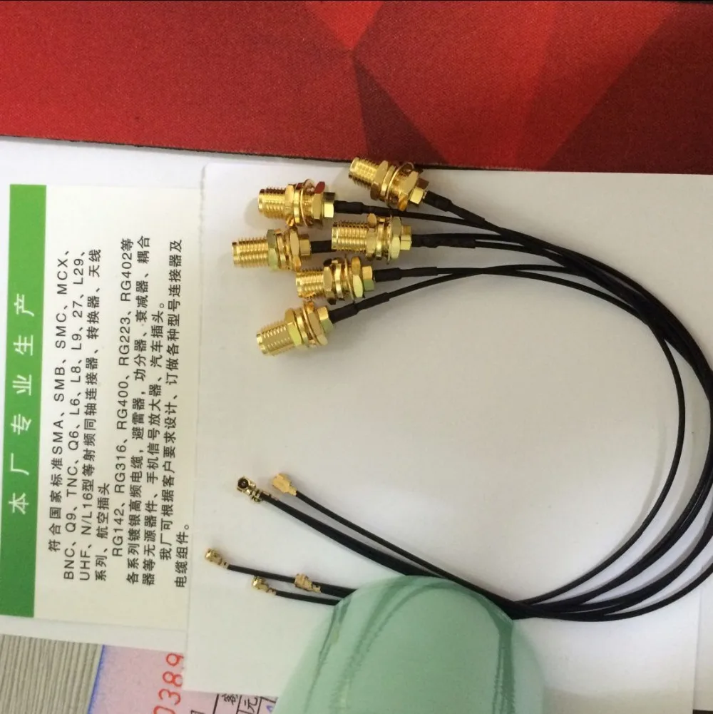 RF разъем SMA (is игла) к коаксиальному кабелю IPEX RG1.13 100 мм, антенна для беспроводного маршрутизатора
RF разъем SMA (is игла) к коаксиальному кабелю IPEX RG1.13 100 мм, антенна для беспроводного маршрутизатора