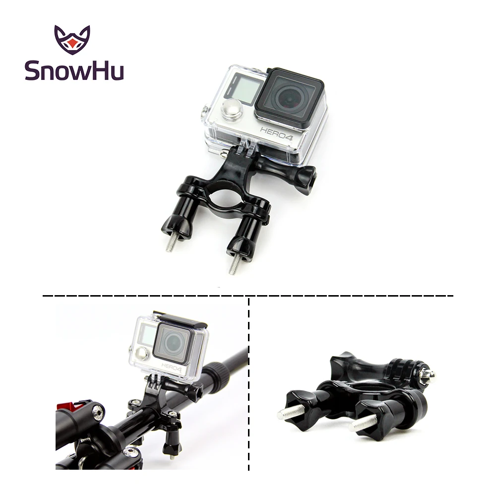 SnowHu For Gopro Accessories Bike Motorcycle Handlebar Seatpost Pole Mount Tripod Gopro Hero 9 8 7 6 + For Yi 4K Camera GP01
SnowHu For Gopro Accessories Bike Motorcycle Handlebar Seatpost Pole Mount Tripod Gopro Hero 9 8 7 6 + For Yi 4K Camera GP01