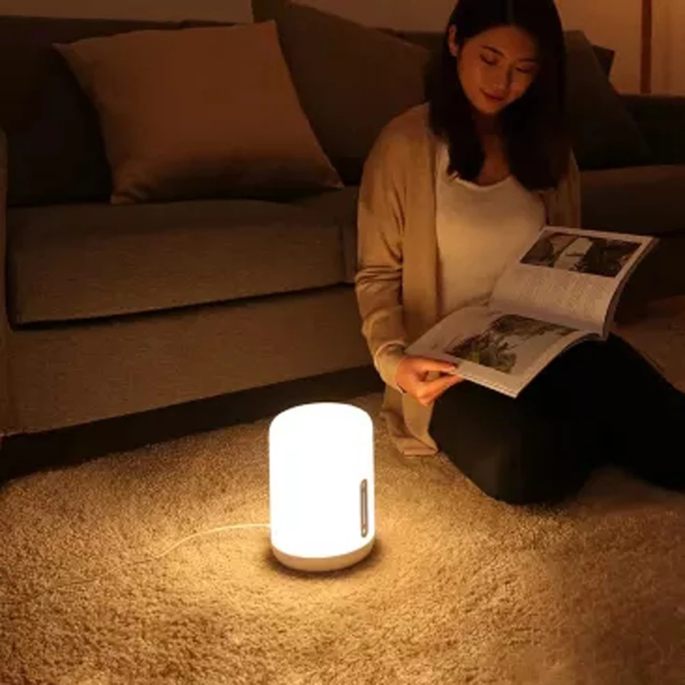 Xiaomi Mijia Bedside Lamp 2 Smart remote control Light Voice Control Touch Switch Mi Home App Led Bulb for Apple Homekit Siri |
