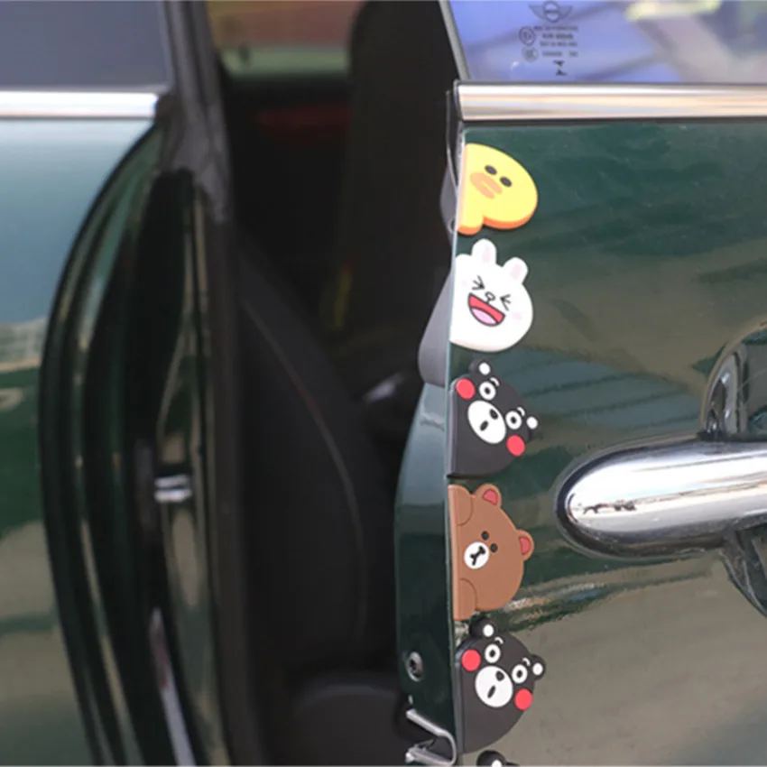 4 Pair Cute Car Styling Bear Cartoon Door Edge Scratch Guard Protector Rubber Bumper Strip For BMW VW AUDI FORD TOYOTA HONDA KIA
4 Pair Cute Car Styling Bear Cartoon Door Edge Scratch Guard Protector Rubber Bumper Strip For BMW VW AUDI FORD TOYOTA HONDA KIA