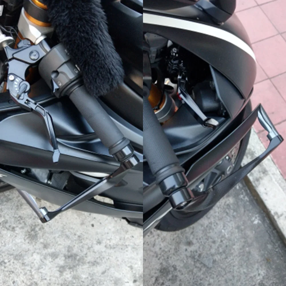 Aluminum 22mm 7/8'' Motorcycle Falling Protection Handlebar Brake Clutch Levers for Yamaha R3 R25 Handle Bar Protector Guard
Aluminum 22mm 7/8'' Motorcycle Falling Protection Handlebar Brake Clutch Levers for Yamaha R3 R25 Handle Bar Protector Guard