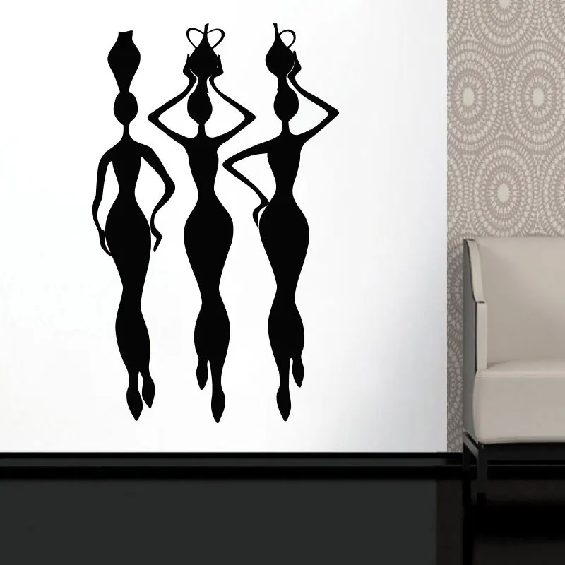 Wall Decal Sticker Beautiful African Afro Tribal Woman Girl Africa Culture Dance Style Pitcher Vase Home Decoration AM16
Wall Decal Sticker Beautiful African Afro Tribal Woman Girl Africa Culture Dance Style Pitcher Vase Home Decoration AM16