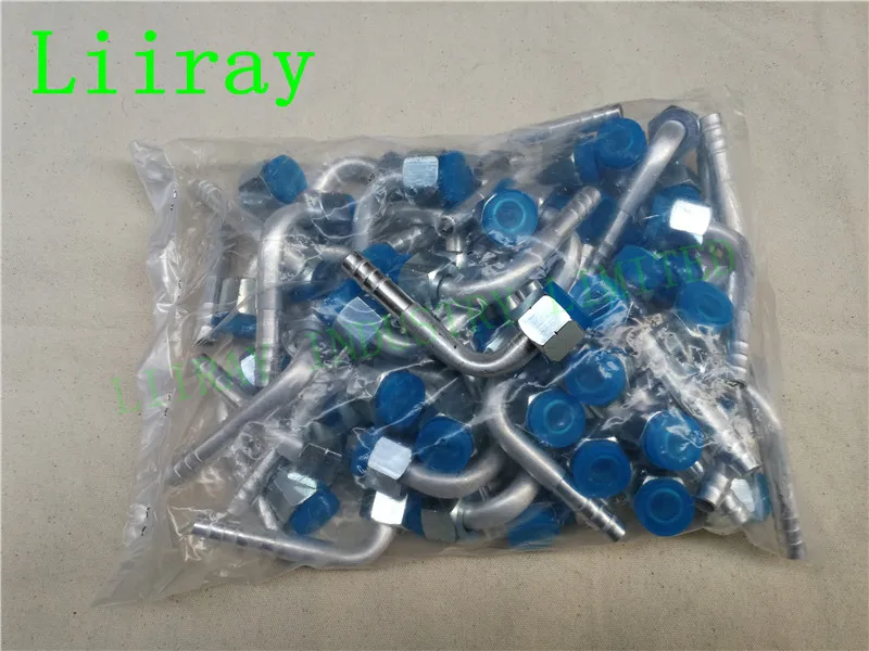AUTO AIR CONDTIONER AC ALUMINIUM FITTING 1/2 M22*1.5 ELBOW 90 DEGREE R134 GROOVE TYPE
AUTO AIR CONDTIONER AC ALUMINIUM FITTING 1/2 M22*1.5 ELBOW 90 DEGREE R134 GROOVE TYPE
