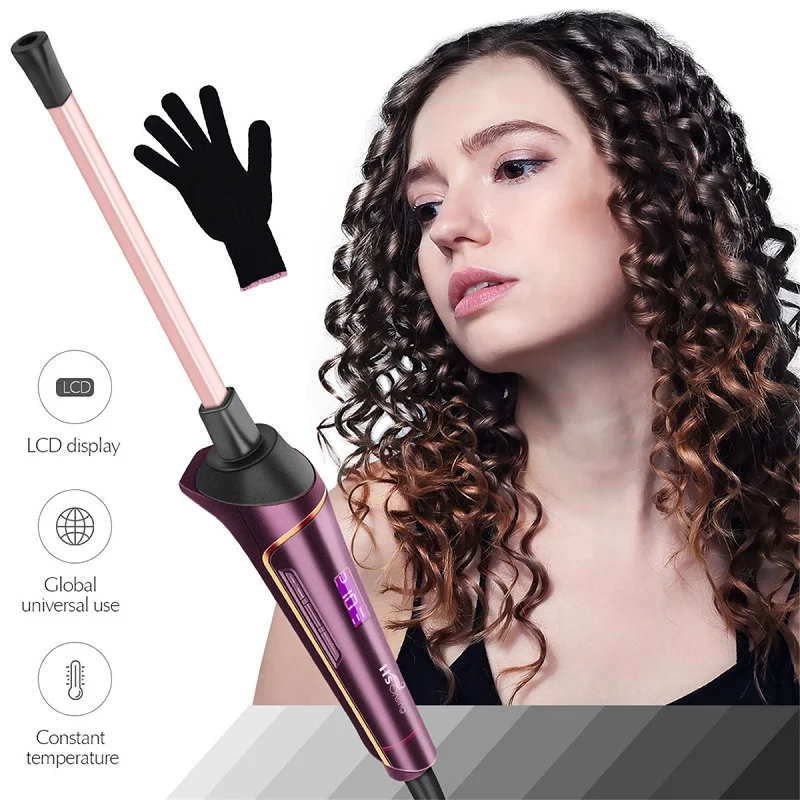 CkeyiN Professional Hair Curler Ceramic Curling Iron Hair Waver Styling Tools Electric Hair Curlers Portable Lady Hair Curlers
CkeyiN Professional Hair Curler Ceramic Curling Iron Hair Waver Styling Tools Electric Hair Curlers Portable Lady Hair Curlers
