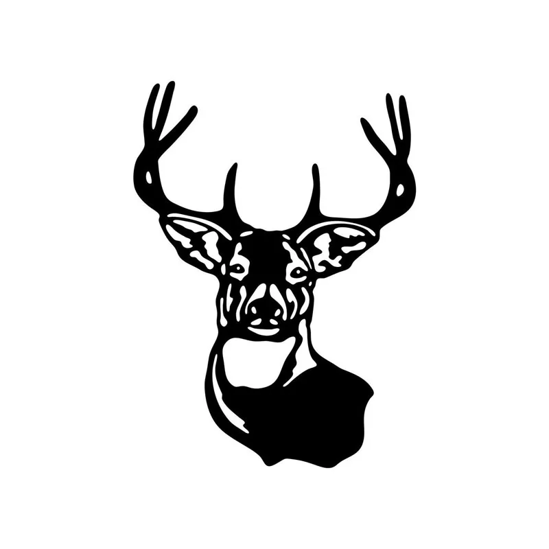 10.3*14CM Vivid Deer Head Vinyl Hunter Decal Car Stickers Funny Waterproof Car Styling Black/Silver S1-2507
10.3*14CM Vivid Deer Head Vinyl Hunter Decal Car Stickers Funny Waterproof Car Styling Black/Silver S1-2507