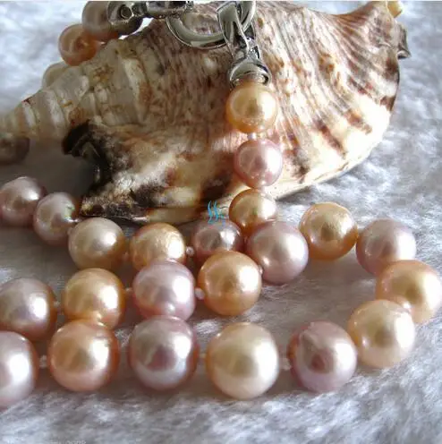 Hitches Sales Free Shipping ***** 18 "9-10mm Pink Peach Lavender Kasumi Pearls Freshwater Pearls Chains and Necklaces
Hitches Sales Free Shipping ***** 18 "9-10mm Pink Peach Lavender Kasumi Pearls Freshwater Pearls Chains and Necklaces