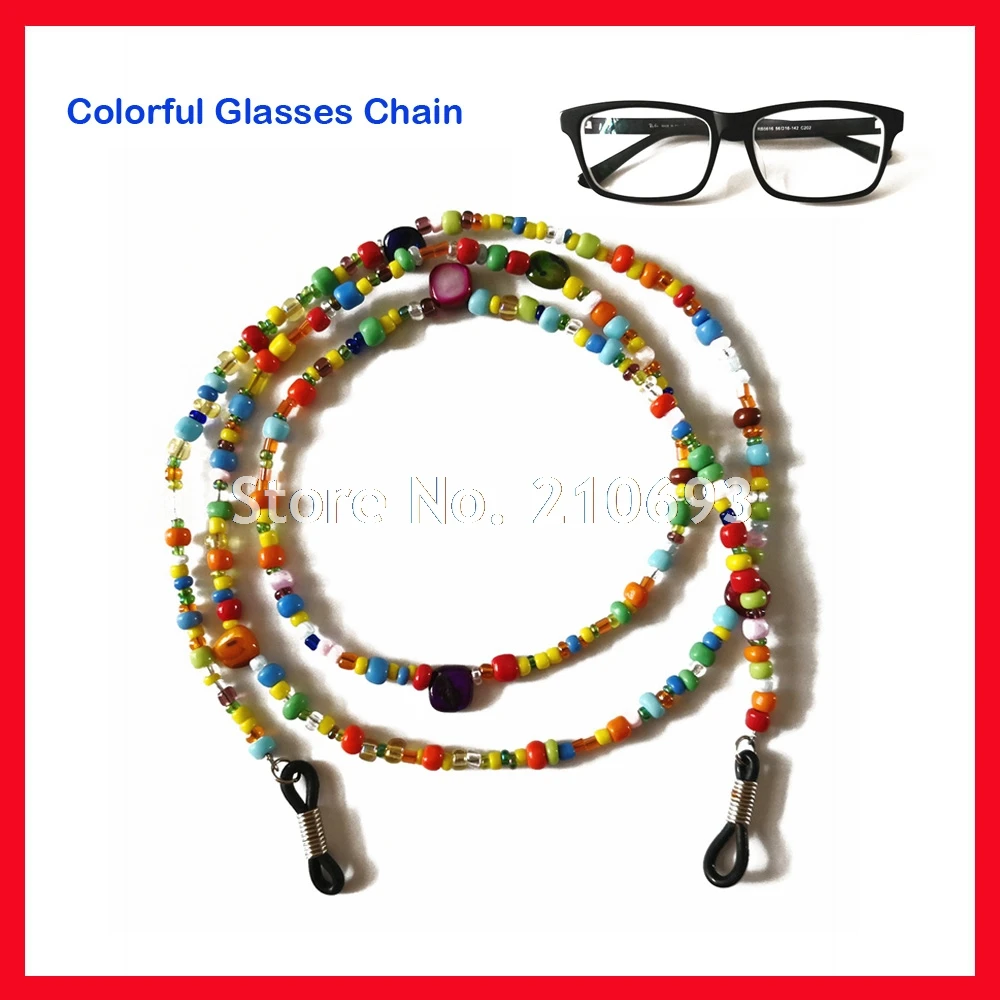 20pcs New Colorful Beaded Eyeglasses Chain Anti Slip Sunglasses Reading Glasses Cord Free Shipping
20pcs New Colorful Beaded Eyeglasses Chain Anti Slip Sunglasses Reading Glasses Cord Free Shipping