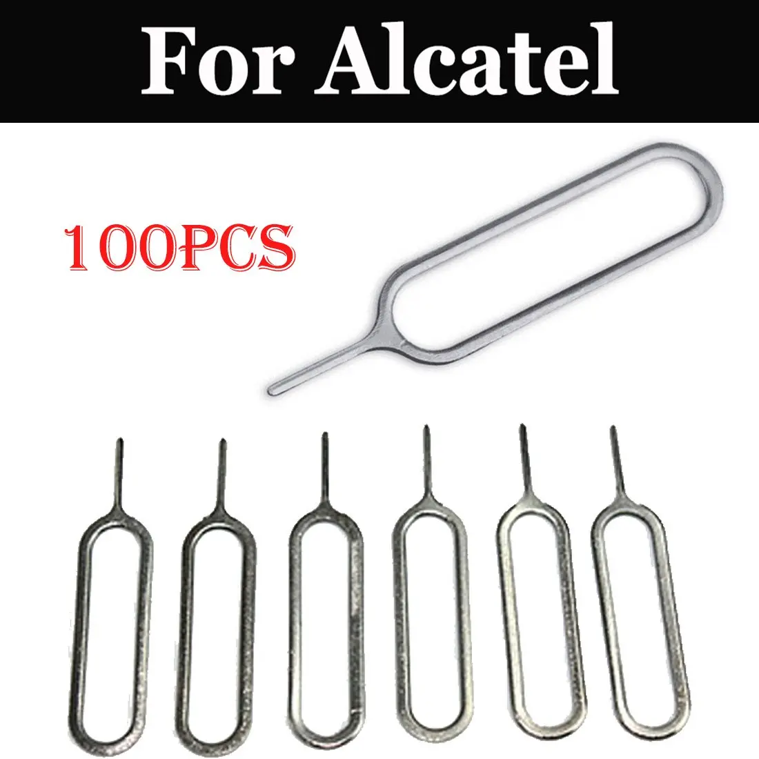 100pcs SIM Card Tray Removal Eject Pin Key For Alcatel 4S 5 OT-5059D 1X Pixi 4 4 Plus Power POP 4 Slate 4+ 4S STAR Shine Lite U5
100pcs SIM Card Tray Removal Eject Pin Key For Alcatel 4S 5 OT-5059D 1X Pixi 4 4 Plus Power POP 4 Slate 4+ 4S STAR Shine Lite U5