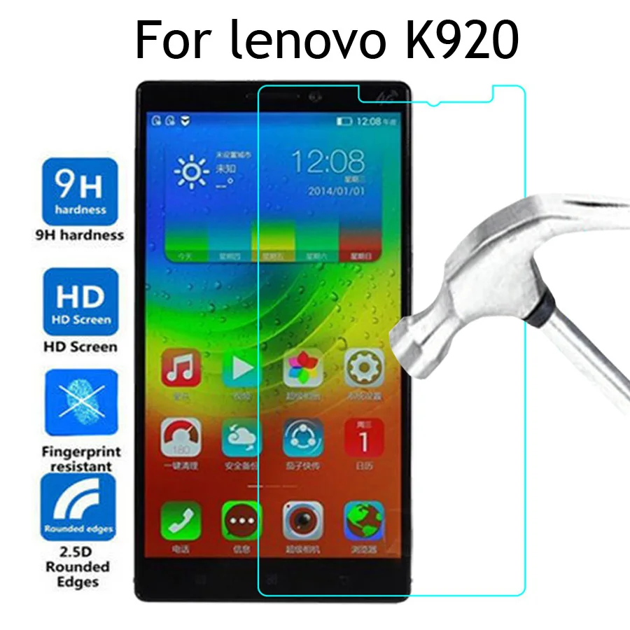 K920 закаленное Стекло для lenovo VIBE Z2 pro чехол 6 0 дюймовый защитный экран мобильного