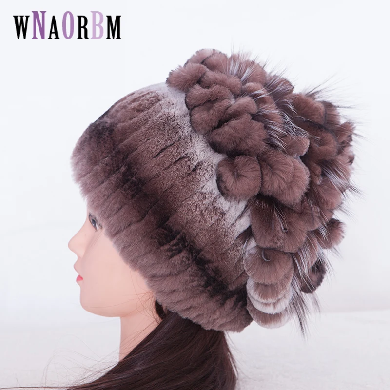 2022 Women's Genuine Rex Rabbit Fur Hats Winter Rex Rabbit Fur Beanies Striped Head Top Flower Fox Fur Warm Real Fur Knit Caps
2022 Women's Genuine Rex Rabbit Fur Hats Winter Rex Rabbit Fur Beanies Striped Head Top Flower Fox Fur Warm Real Fur Knit Caps