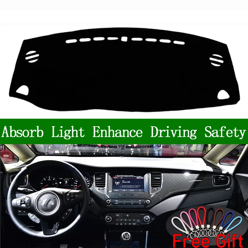 For kia carens 2013 2014 2015 2016 Dashboard Cover Sun Shade Non-slip Dash Mat Pad Carpet Car Stickers Interior Accessories
For kia carens 2013 2014 2015 2016 Dashboard Cover Sun Shade Non-slip Dash Mat Pad Carpet Car Stickers Interior Accessories