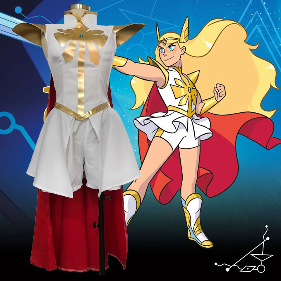 She-Ra и лидер восстания принцессы силовой принцессы Adora She-Ra Ver. Костюм для костюмированной вечеринки
She-Ra и лидер восстания принцессы силовой принцессы Adora She-Ra Ver. Костюм для костюмированной вечеринки