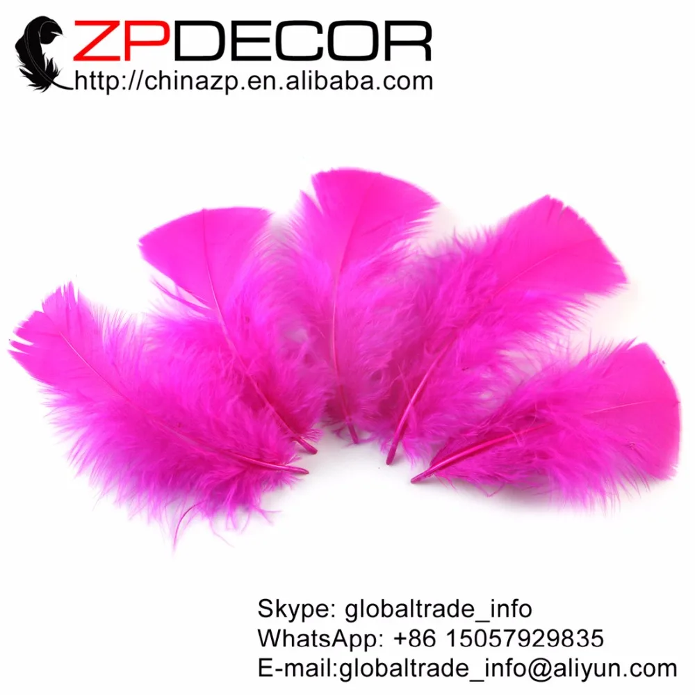 ZPDECOR 500pcs/lot 4-6inch Top Quality Hot Pink Dyed Turkey Flat Plumage Feather DIY Craft Decoration for Wedding Decoration
ZPDECOR 500pcs/lot 4-6inch Top Quality Hot Pink Dyed Turkey Flat Plumage Feather DIY Craft Decoration for Wedding Decoration