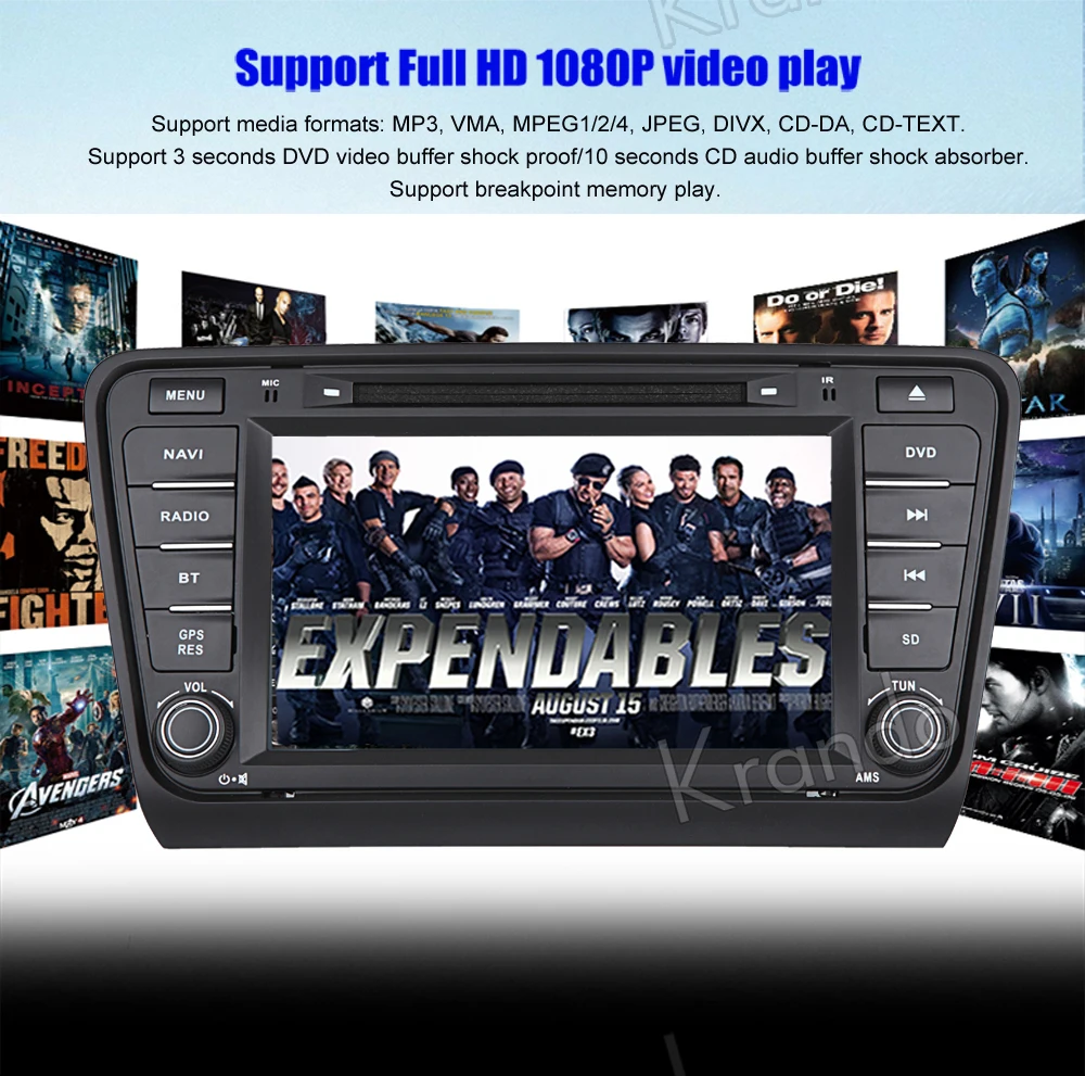 krando touch screen android 9.0 8'' car dvd radio player multimedia for Skoda Octavia 2014+ audio gps navigation wifi bluetooth
krando touch screen android 9.0 8'' car dvd radio player multimedia for Skoda Octavia 2014+ audio gps navigation wifi bluetooth