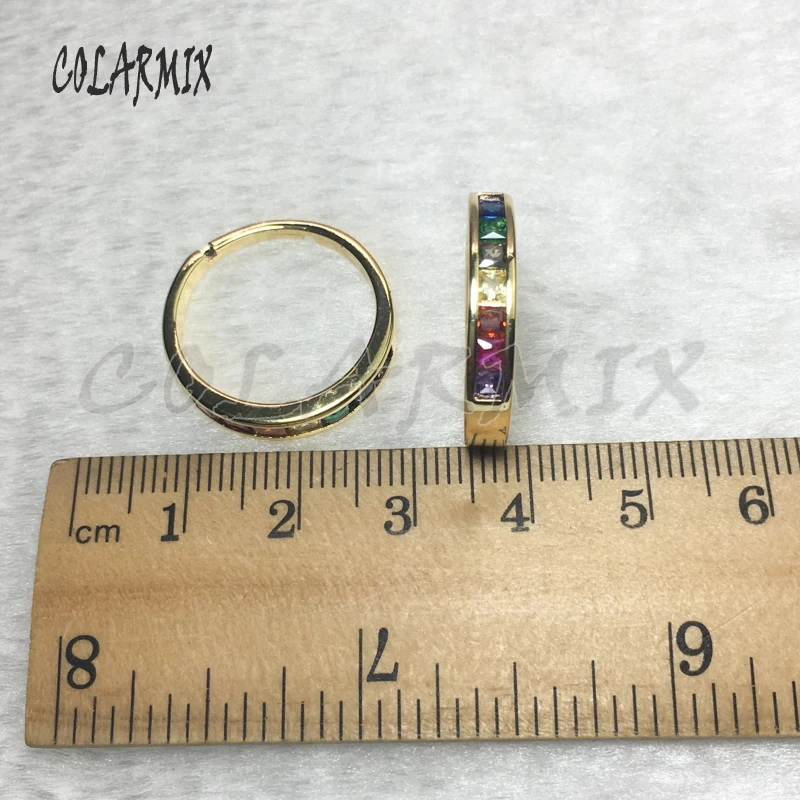 10 piece Rainbow crystal rings rainbow summer colors crystal rings accessories jewels for women zircon jewelry party ring 5614
10 piece Rainbow crystal rings rainbow summer colors crystal rings accessories jewels for women zircon jewelry party ring 5614