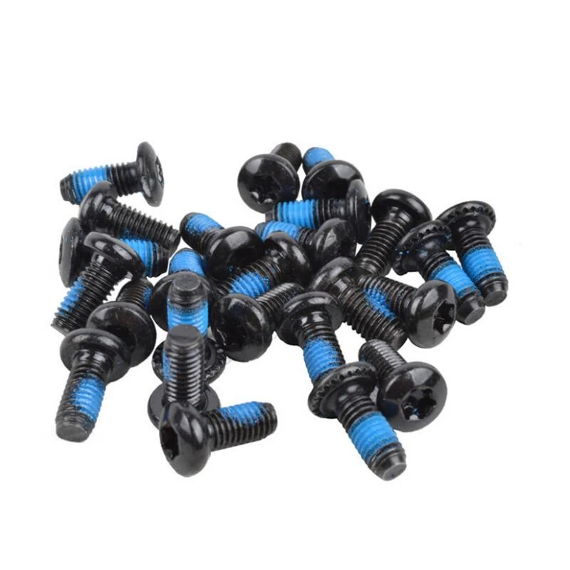 12pcs Mountain Bike Brake Rotor Bolts Mtb Cycling M5*0.8P Screws Stainless Steel T25 Cycle Bicycle Brake Disc Bolts Screw
12pcs Mountain Bike Brake Rotor Bolts Mtb Cycling M5*0.8P Screws Stainless Steel T25 Cycle Bicycle Brake Disc Bolts Screw
