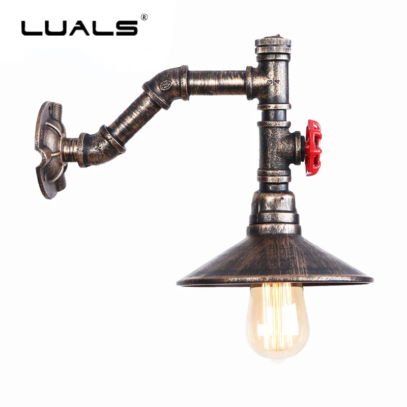 Retro Edison lamp Loft Wall Lamps Simple Art Iron Pipe Wall Lights Bar Cafe Nordic Vintage Industrial Wall Light Indoor Lighting
Retro Edison lamp Loft Wall Lamps Simple Art Iron Pipe Wall Lights Bar Cafe Nordic Vintage Industrial Wall Light Indoor Lighting