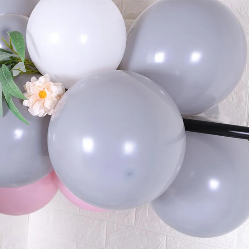 100pcs Gray Matte Latex Balloons Air Helium Inflatable Wedding Decorations Birthday Party Baby Shower Supplies Graduation 2019
100pcs Gray Matte Latex Balloons Air Helium Inflatable Wedding Decorations Birthday Party Baby Shower Supplies Graduation 2019