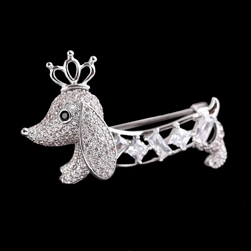 Red Trees Brand Fashion Sparkly Dachshund Dog Brooch Pins For Men and Women Gift Animal Jewelry Wholesale Drop Shipping
Red Trees Brand Fashion Sparkly Dachshund Dog Brooch Pins For Men and Women Gift Animal Jewelry Wholesale Drop Shipping