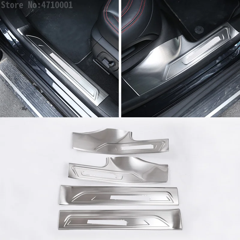 4pcs Stainless Steel Car Inner Welcome Door Sill Protector Plate Cover Trim For Maserati Levante SUV 2016 Styling Accessories
4pcs Stainless Steel Car Inner Welcome Door Sill Protector Plate Cover Trim For Maserati Levante SUV 2016 Styling Accessories