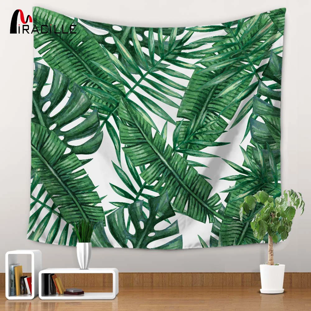 Miracille Polyester Tropical Plant Pattern Wall Cloth Hanging Tapestry Wedding Party Gift Bedspread Beach Towel Yoga Picnic Mat
Miracille Polyester Tropical Plant Pattern Wall Cloth Hanging Tapestry Wedding Party Gift Bedspread Beach Towel Yoga Picnic Mat