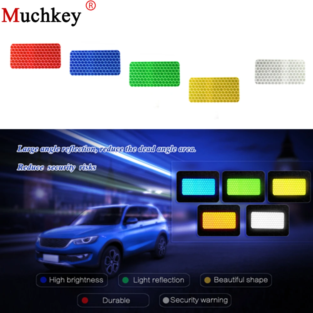 5 Colors 3x6cm Newest Warning Decals Reflective Sticker For Car Motorcycle Bicycle Toy Any Where For Visible Safety Car Styling
5 Colors 3x6cm Newest Warning Decals Reflective Sticker For Car Motorcycle Bicycle Toy Any Where For Visible Safety Car Styling