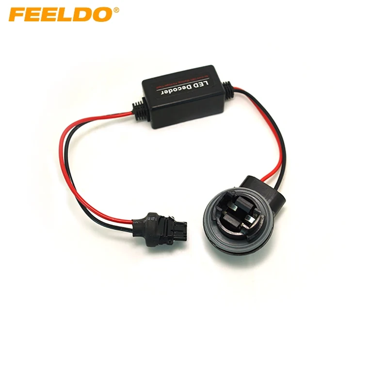 FEELDO 1PC DC12V 3156 Turn Signal Socket Warning Error Canceller Error Free Load Resistor LED Decoder #HQ2269
FEELDO 1PC DC12V 3156 Turn Signal Socket Warning Error Canceller Error Free Load Resistor LED Decoder #HQ2269