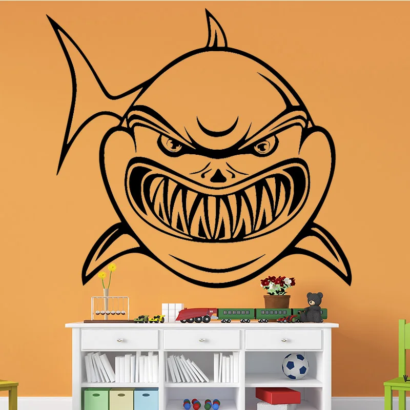 Fierce Shark Wall Stickers Modern Fashion Wall Sticker Home Decoration Accessories for Kids Room Background Wall Art Decal
Fierce Shark Wall Stickers Modern Fashion Wall Sticker Home Decoration Accessories for Kids Room Background Wall Art Decal