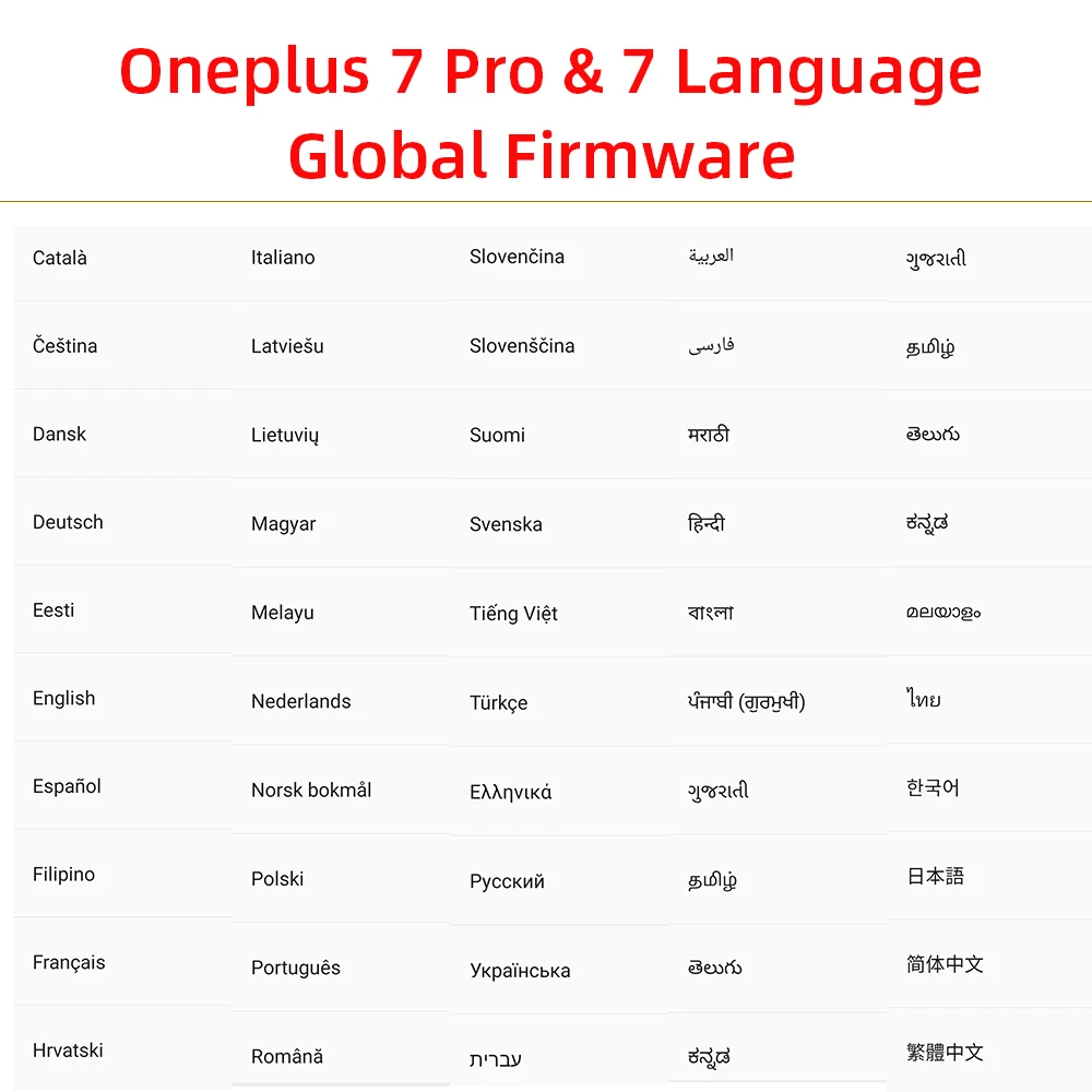 В наличии глобальная ROM Oneplus 7 Pro мобильный телефон 12 Гб 256 ГБ Snapdragon 855 6 67 "90 ГГц 2K