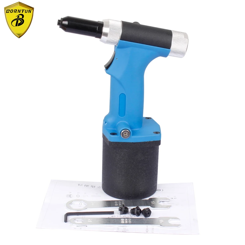 Borntun Pneumatic Air Hydaulic Riveter Pulling Rivet 2.4mm 3.2mm 4.0mm 4.8mm Riveting Machine
Borntun Pneumatic Air Hydaulic Riveter Pulling Rivet 2.4mm 3.2mm 4.0mm 4.8mm Riveting Machine