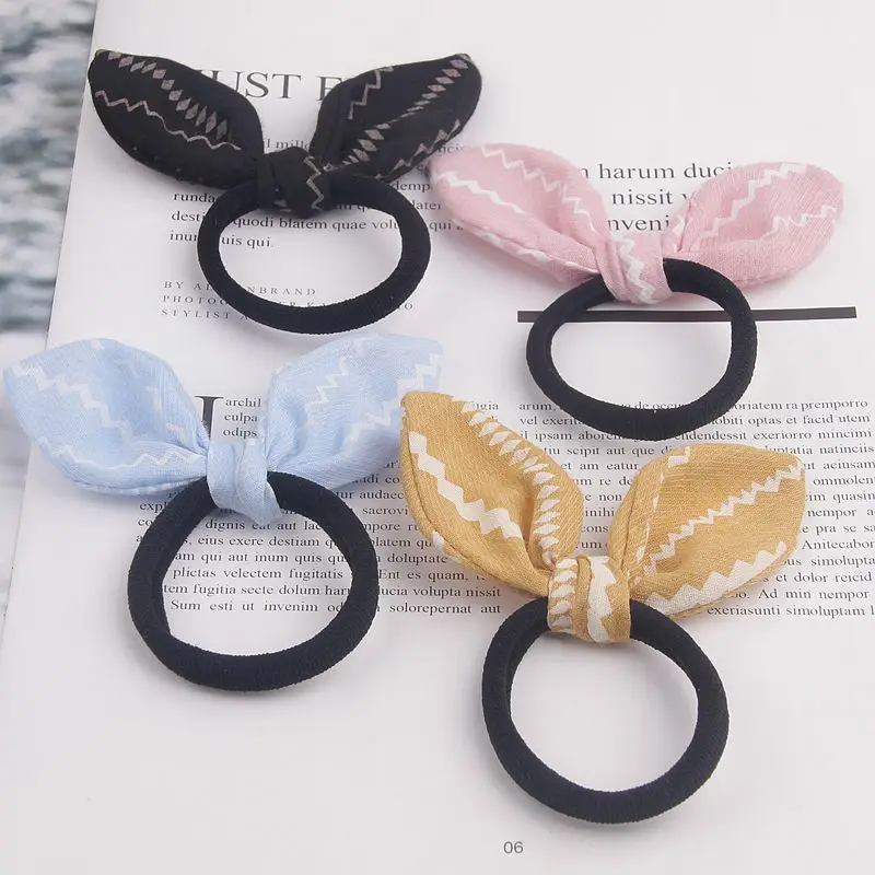 1PC Random Color Cute Girls Baby Rabbit Ears Handmade Hair Ropes Elastic Rubber Bands 4 Pattern Kids Hair Accessories Headwear
1PC Random Color Cute Girls Baby Rabbit Ears Handmade Hair Ropes Elastic Rubber Bands 4 Pattern Kids Hair Accessories Headwear