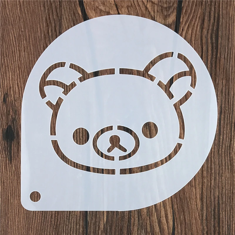 6&9Inch Cartoon Bear Chick Cake Stencil Spray Flower Mold Cupcake Decoration Baking Moulds Wall Painting Album DIY Craft Tool
6&9Inch Cartoon Bear Chick Cake Stencil Spray Flower Mold Cupcake Decoration Baking Moulds Wall Painting Album DIY Craft Tool